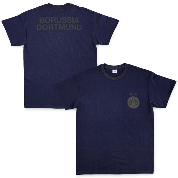 Borussia Dortmund Muted Black Edition Tişört S - Lacivert