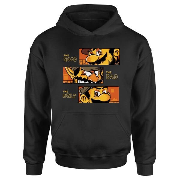 Mario Bros The Good, Bad & Ugly Hoodie