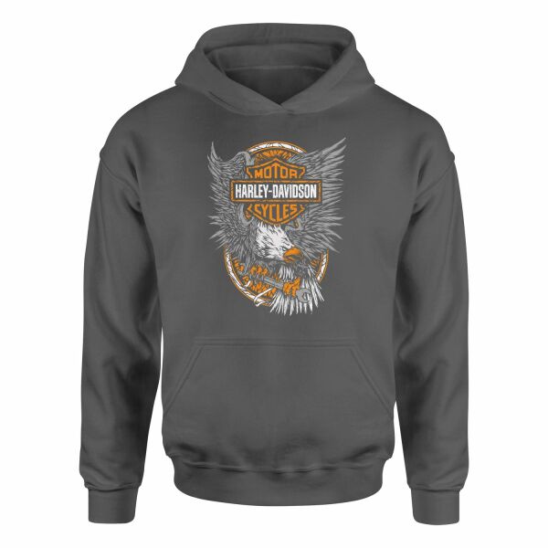 Harley-Davidson Motorcycles Hoodie L - Füme