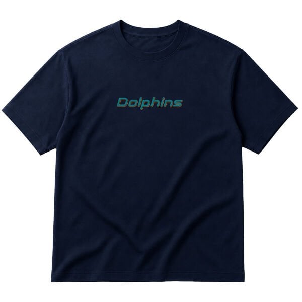 MIA DOLPHINS Iconic Oversize Tişört