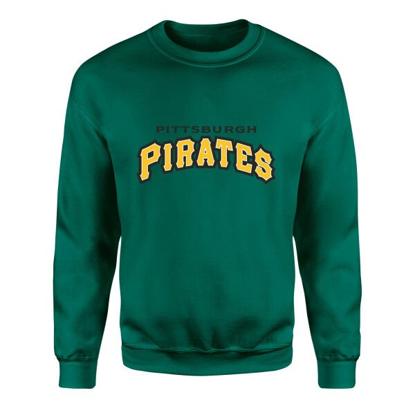 Pittsburgh Pirates Sweatshirt S - Nefti Yeşili