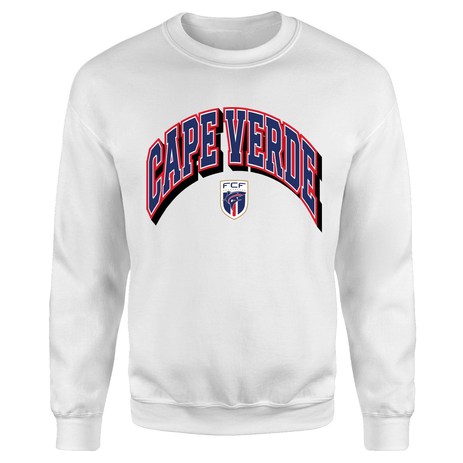 Cape Verde 2026 Varsity Sweatshirt XL - Beyaz