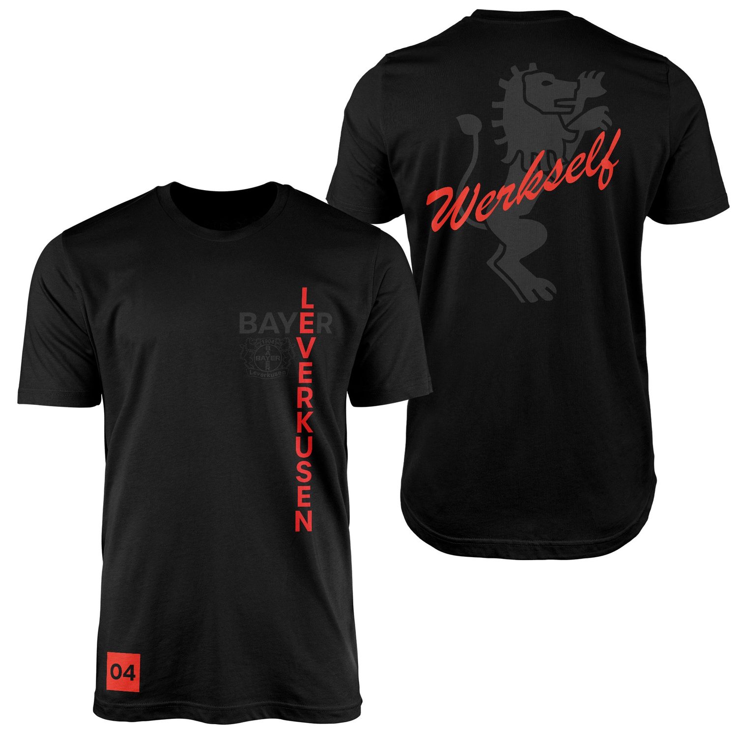 Bayer 04 Leverkusen Werkself Edition Tişört M - Siyah