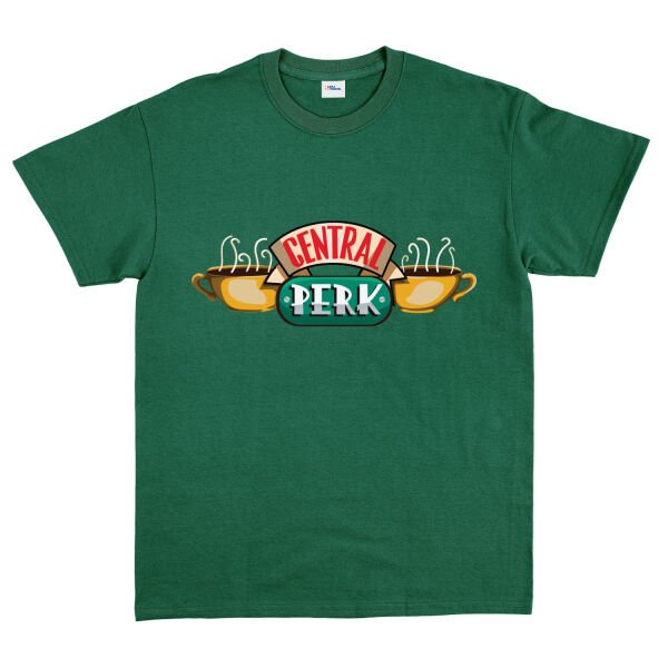 Central Perk Tişört S - Nefti Yeşili