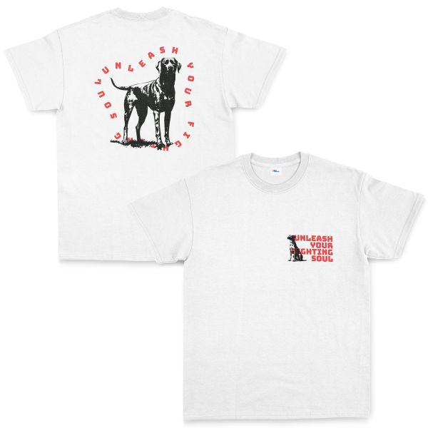 Unleash Your Fighting Soul | Dog Tişört XL - Beyaz