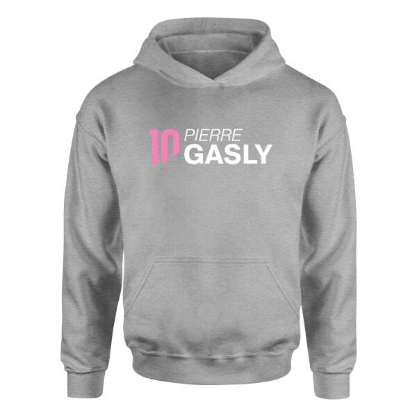 Pierre Gasly 10 Hoodie XL - Gri