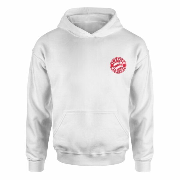 Bayern Münih Red Hoodie L - Beyaz