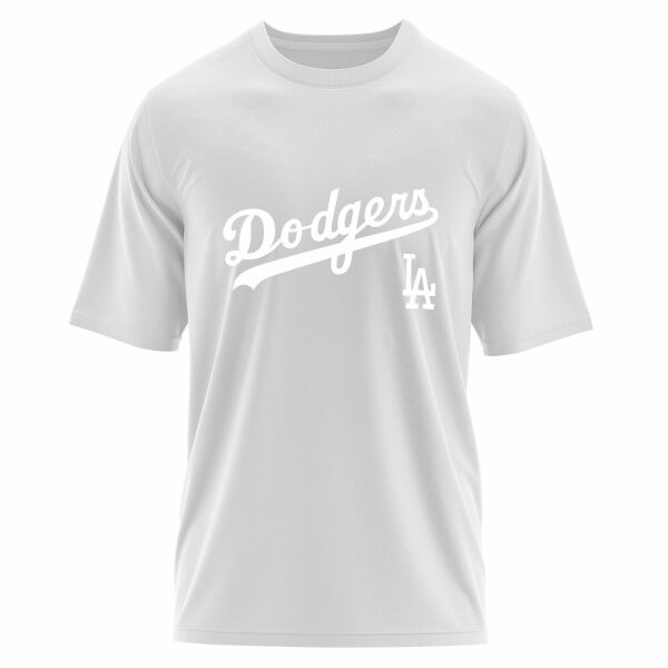 Dodgers, LA Oversize Tişört M - Beyaz