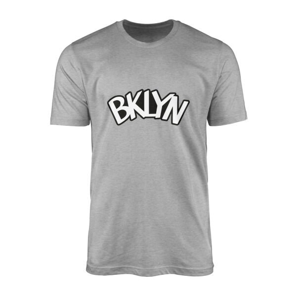 BKLYN Tişört L - Gri