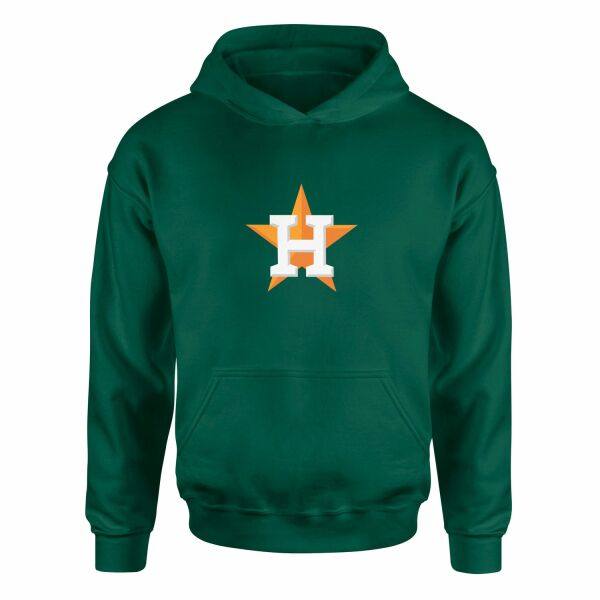 Houston Star Hoodie L - Nefti Yeşili