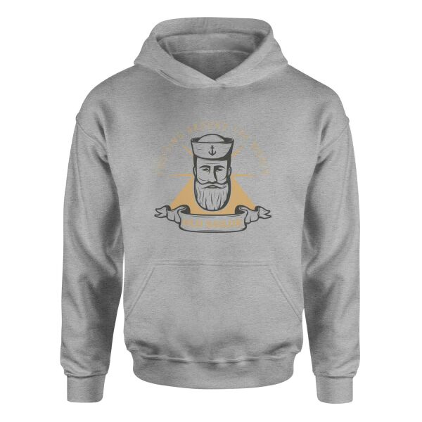 Old Sailor Hoodie S - Gri