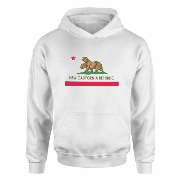New California Republic | Fallout Hoodie S - Beyaz