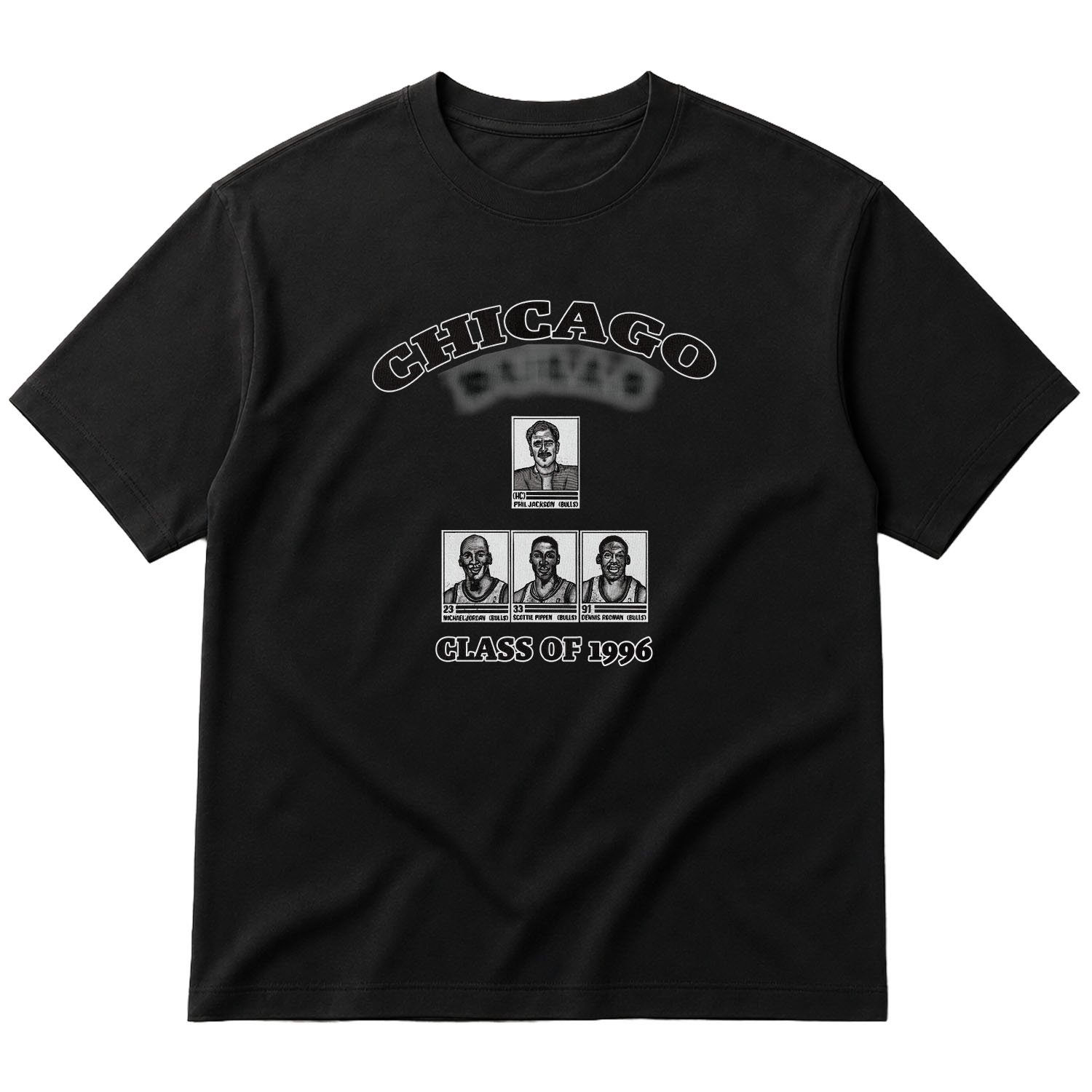 Chicago Class of 1996 Oversize Tişört M - Siyah