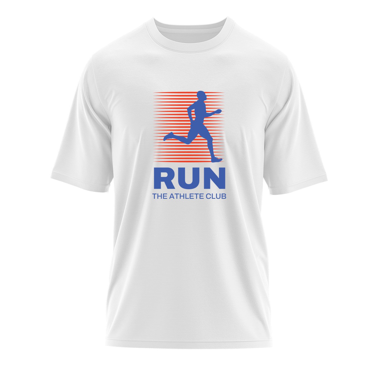 Run, The Athlete Club Oversize Tişört XL - Beyaz