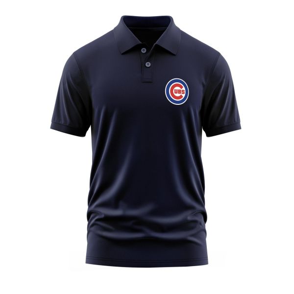 Chicago Cubs Polo Tişört XL - İndigo Mavisi