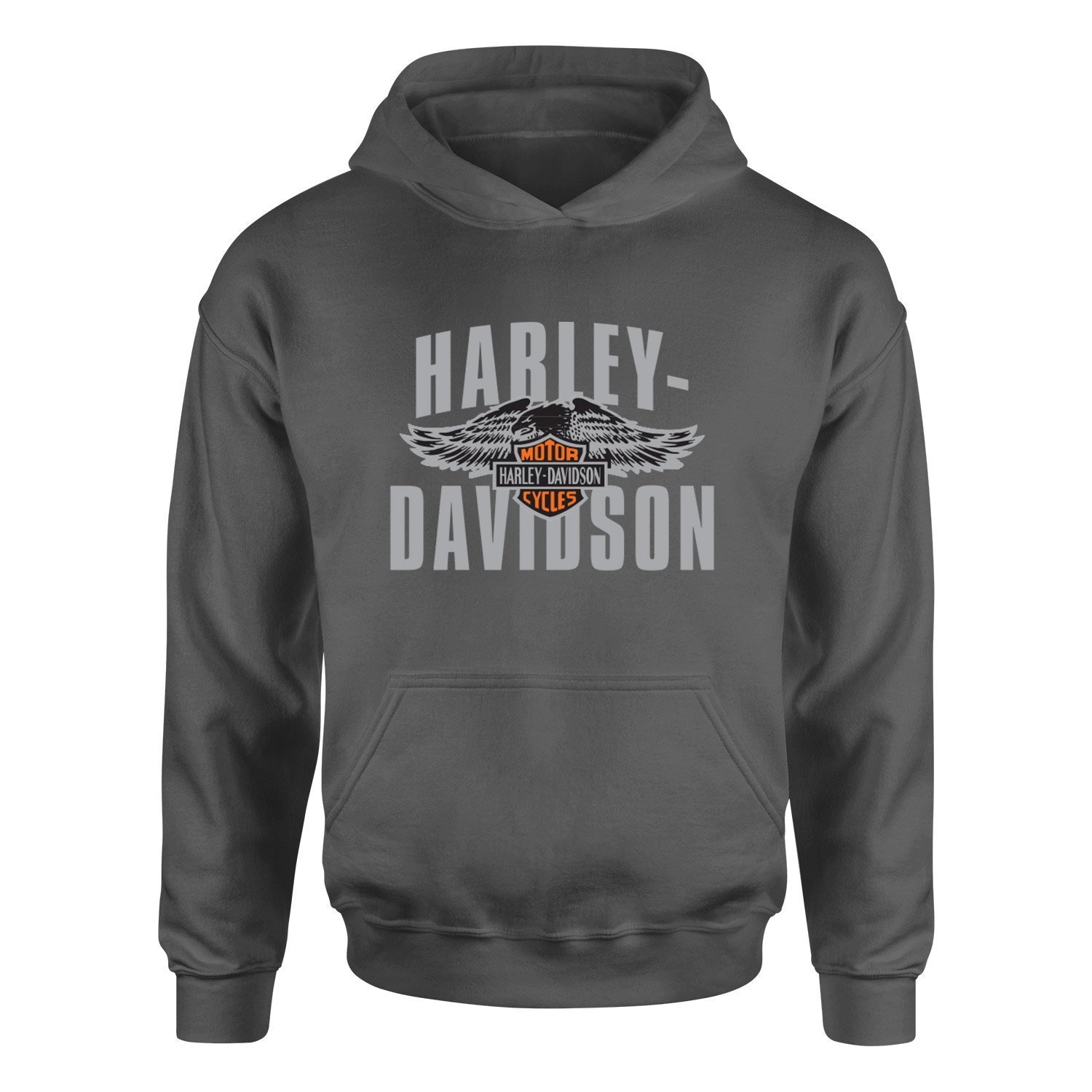 Harley-Davidson Retro Hoodie XL - Füme | OUTLET