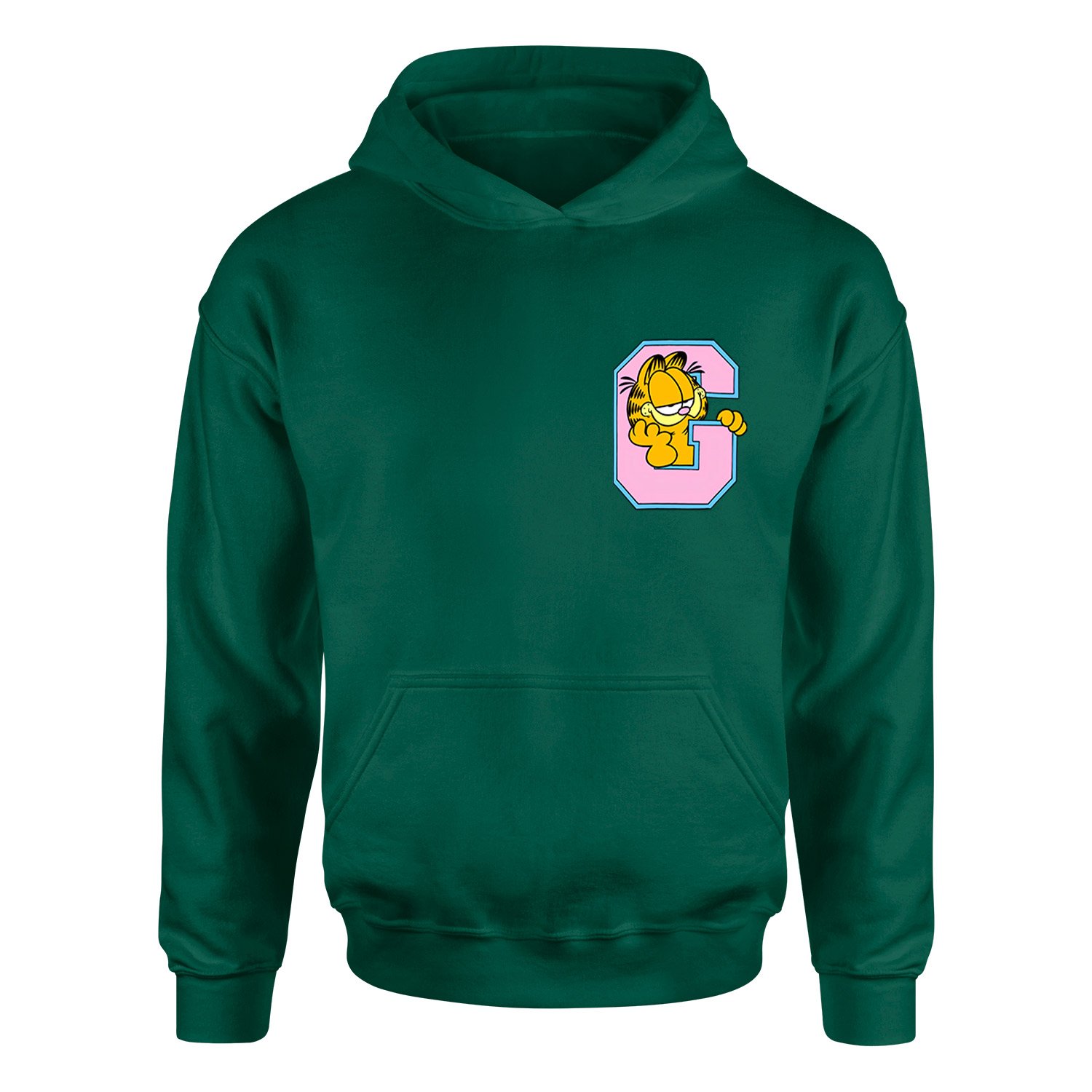 Garfield G Hoodie XXL - Nefti Yeşili