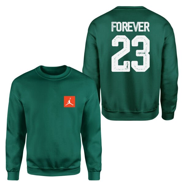 Air Jordan Forever 23 Sweatshirt M - Nefti Yeşili