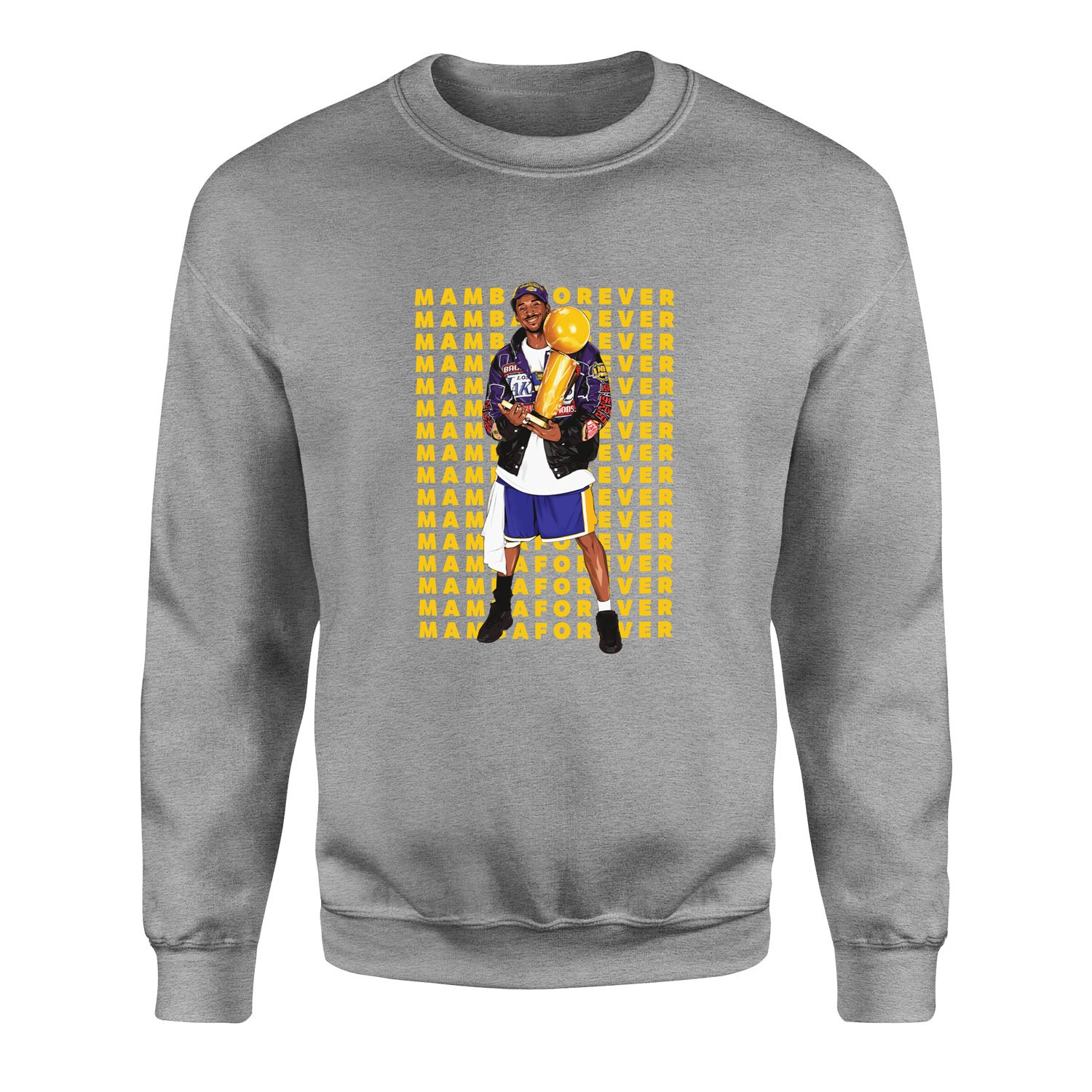 MAMBA FOREVER Kobe Bryant Sweatshirt S - Gri