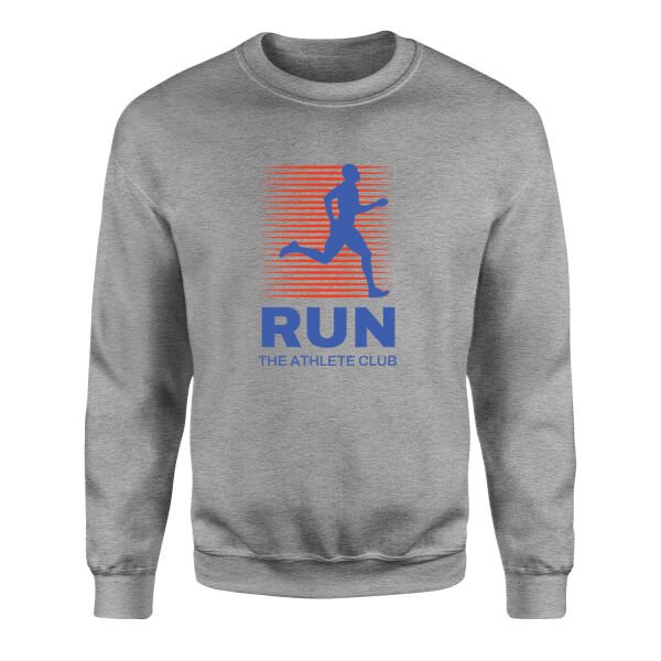 Run, The Athlete Club Sweatshirt XL - Gri