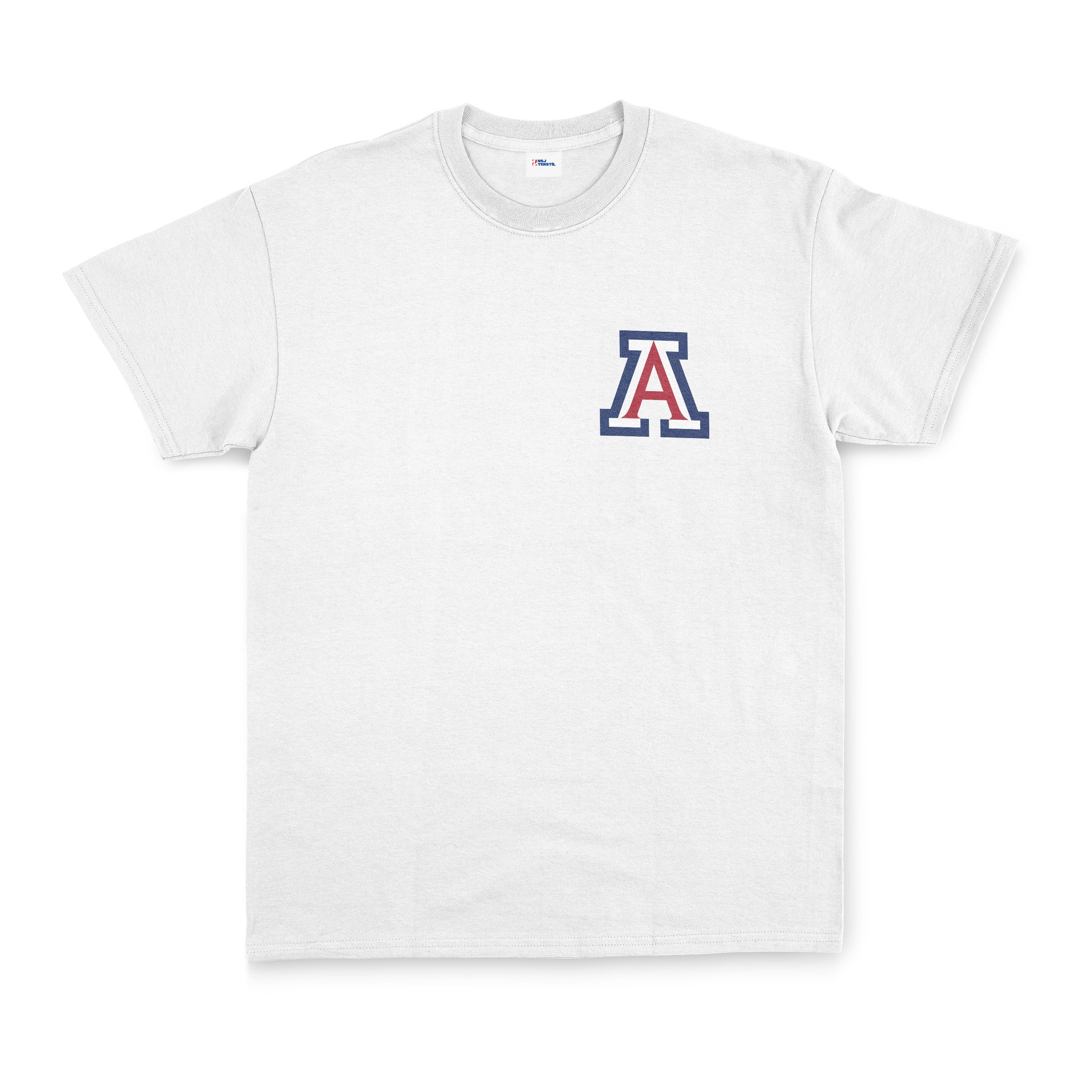 Arizona Wildcats Tişört XXL - Beyaz