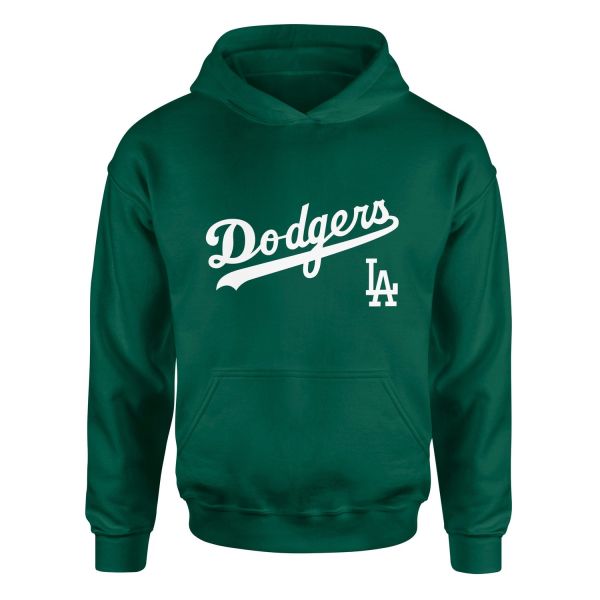Dodgers, LA Hoodie L - Nefti Yeşili