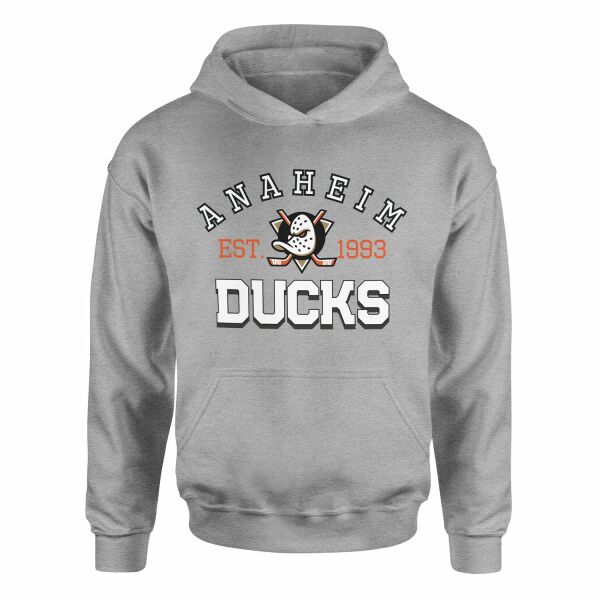 Anaheim Ducks EST. 1993 Hoodie L - Gri