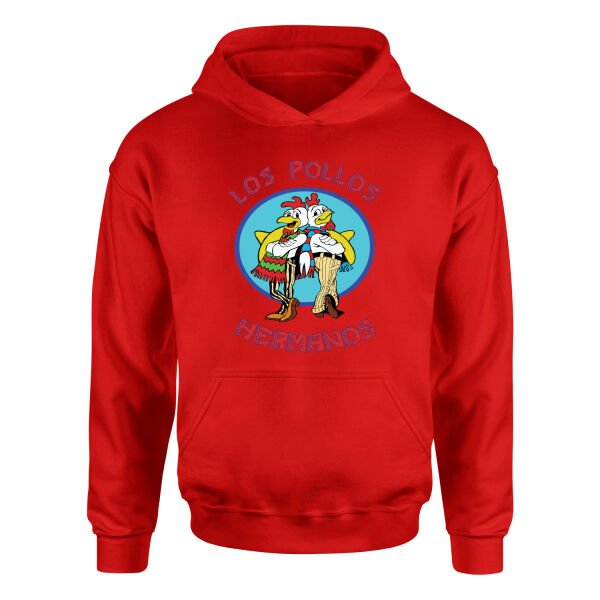 Los Pollos Hermanos Hoodie S - Kırmızı