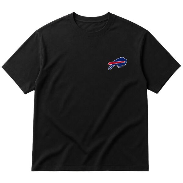 Buffalo Bills Oversize Tişört M - Siyah
