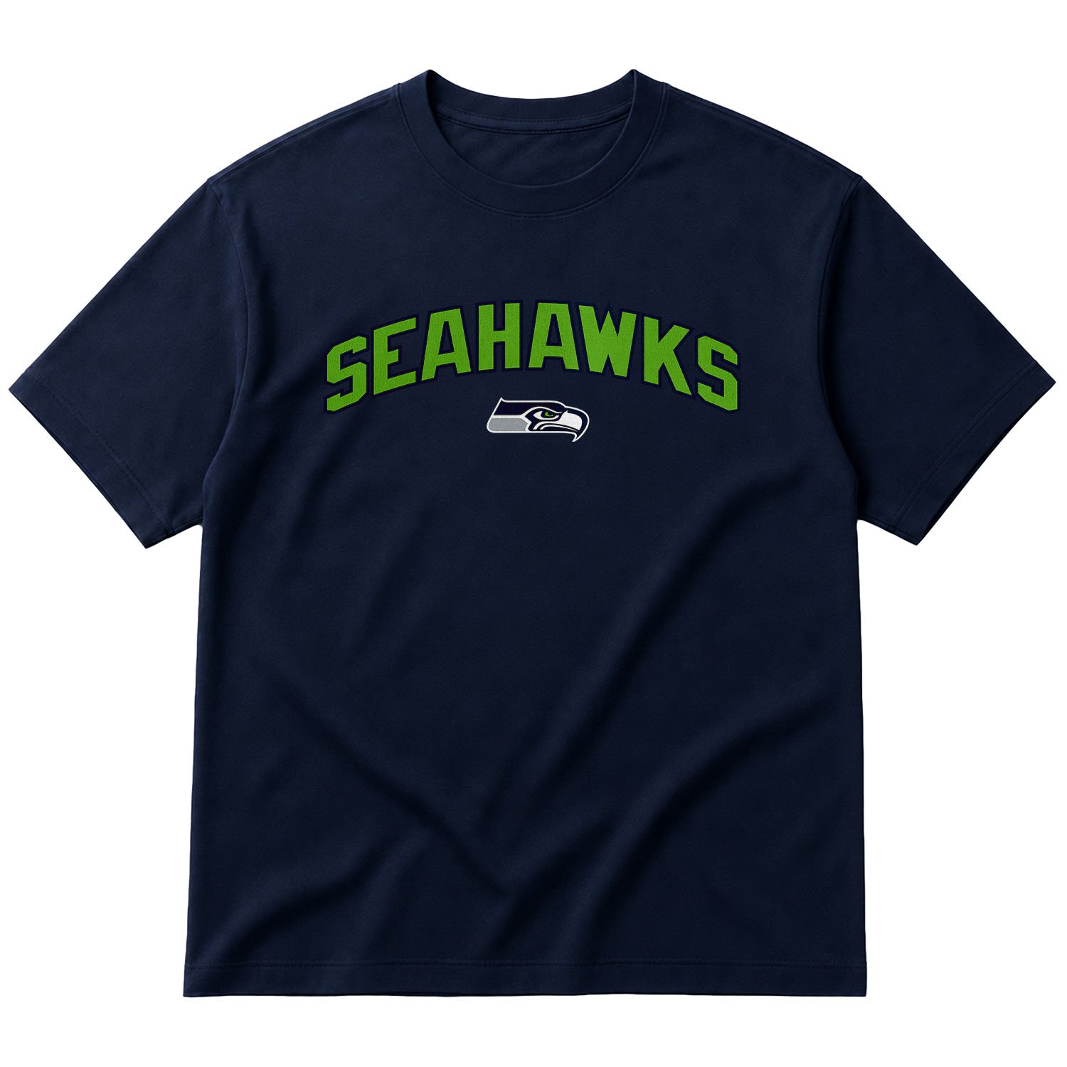 Go Seahawks Oversize Tişört XL - İndigo Mavisi