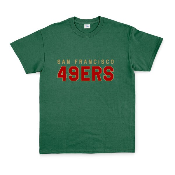 San Francisco 49ERS 25 Tişört L - Nefti Yeşili