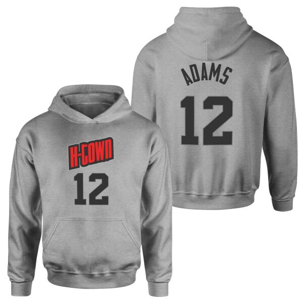 Steven Adams 12 City Edition Forma Hoodie S - Gri