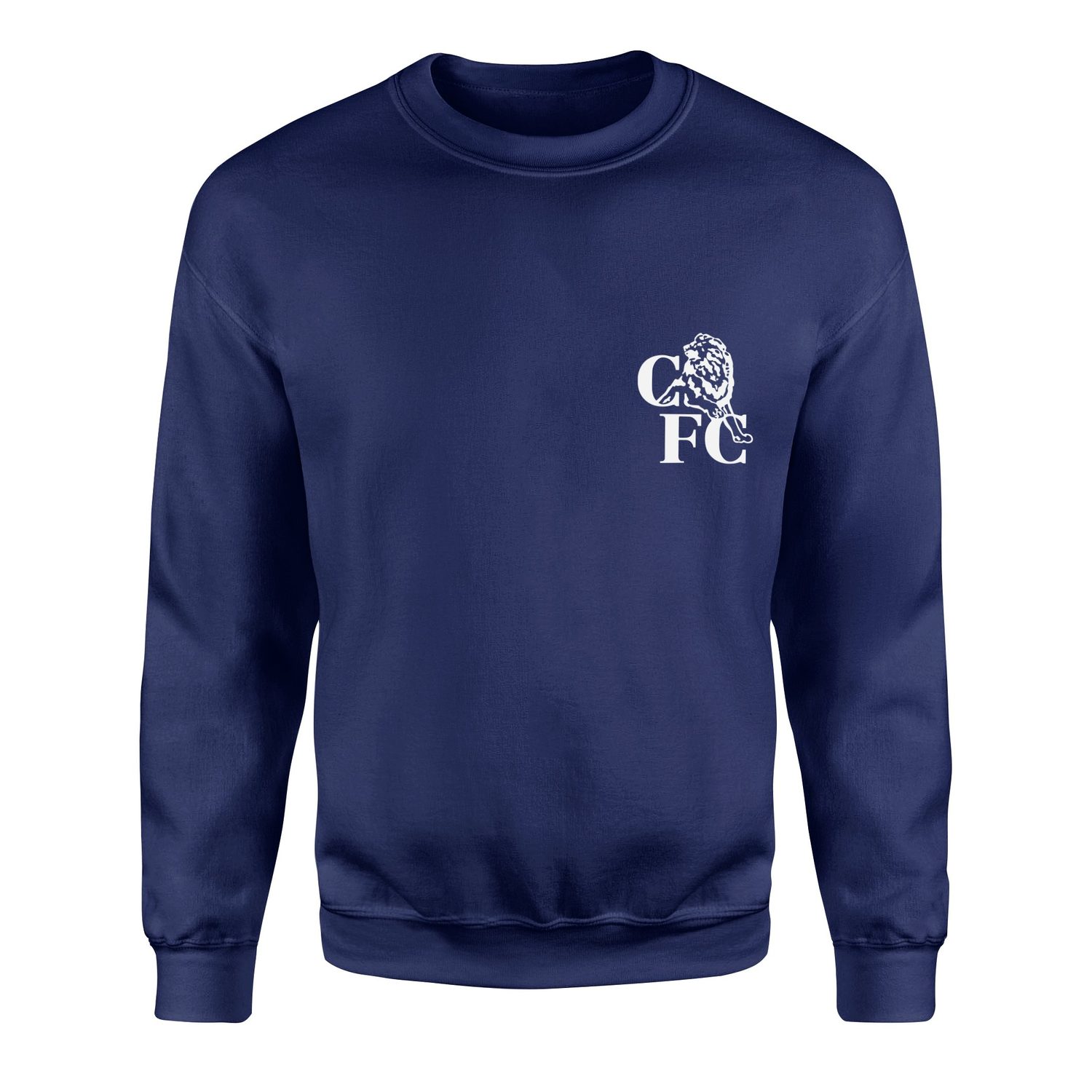 Chelsea FC Retro Icon Sweatshirt L - İndigo Mavisi