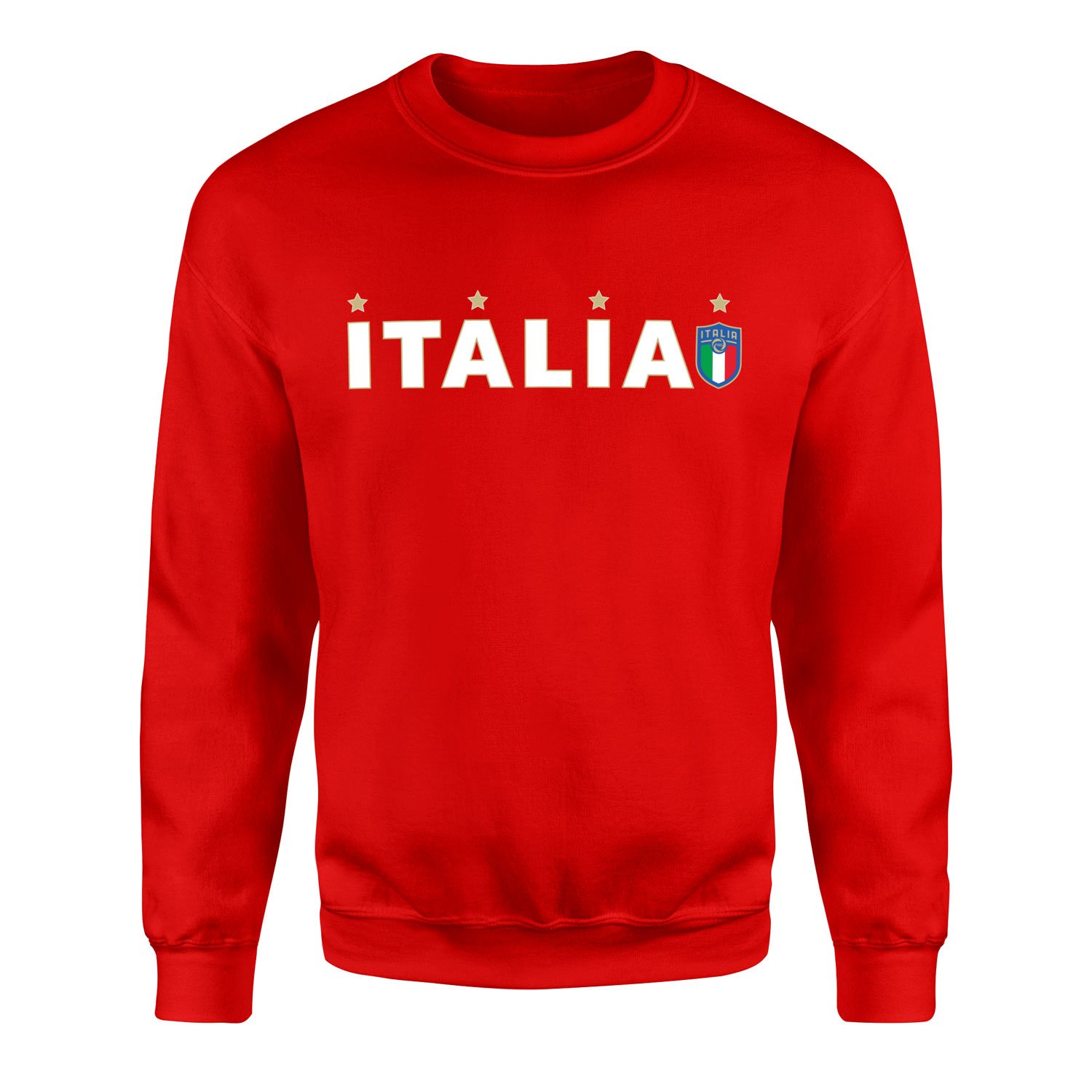 Italia Campioni del Mondo Sweatshirt XL - Kırmızı