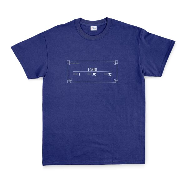Skyrim Light Armor Tişört S - İndigo Mavisi