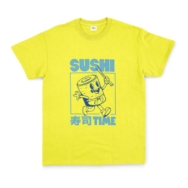 Sushi Time Tişört L - Sarı