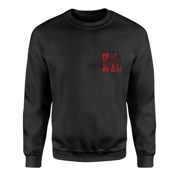 Fear Is The Mind Killer | Dune Sweatshirt XXL - Siyah