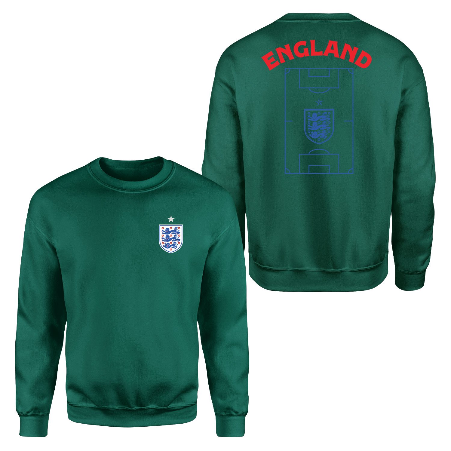 İngiltere Dünya Kupası 2026 Sweatshirt XXL - Nefti Yeşili
