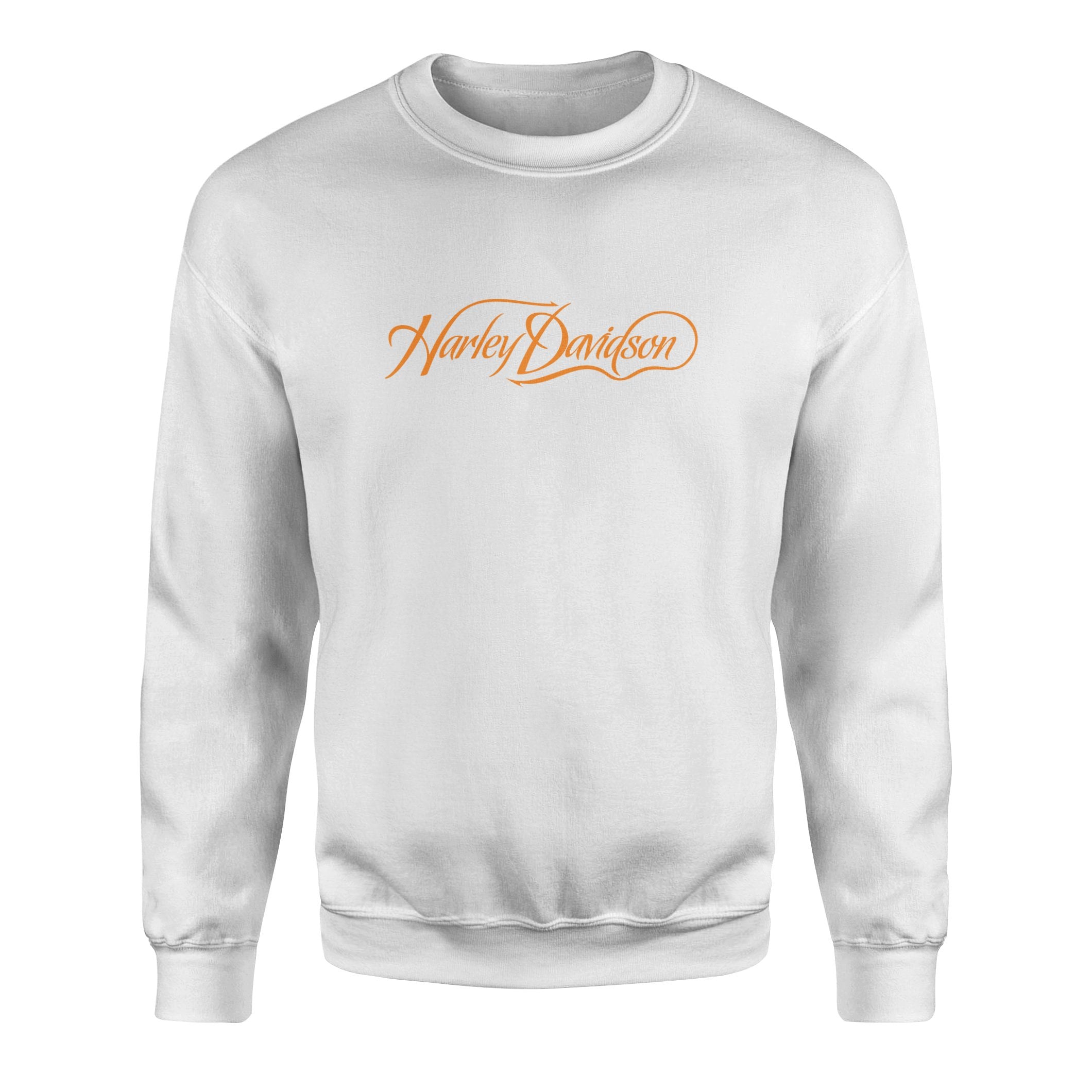 Harley-Davidson Script Sweatshirt XL - Beyaz