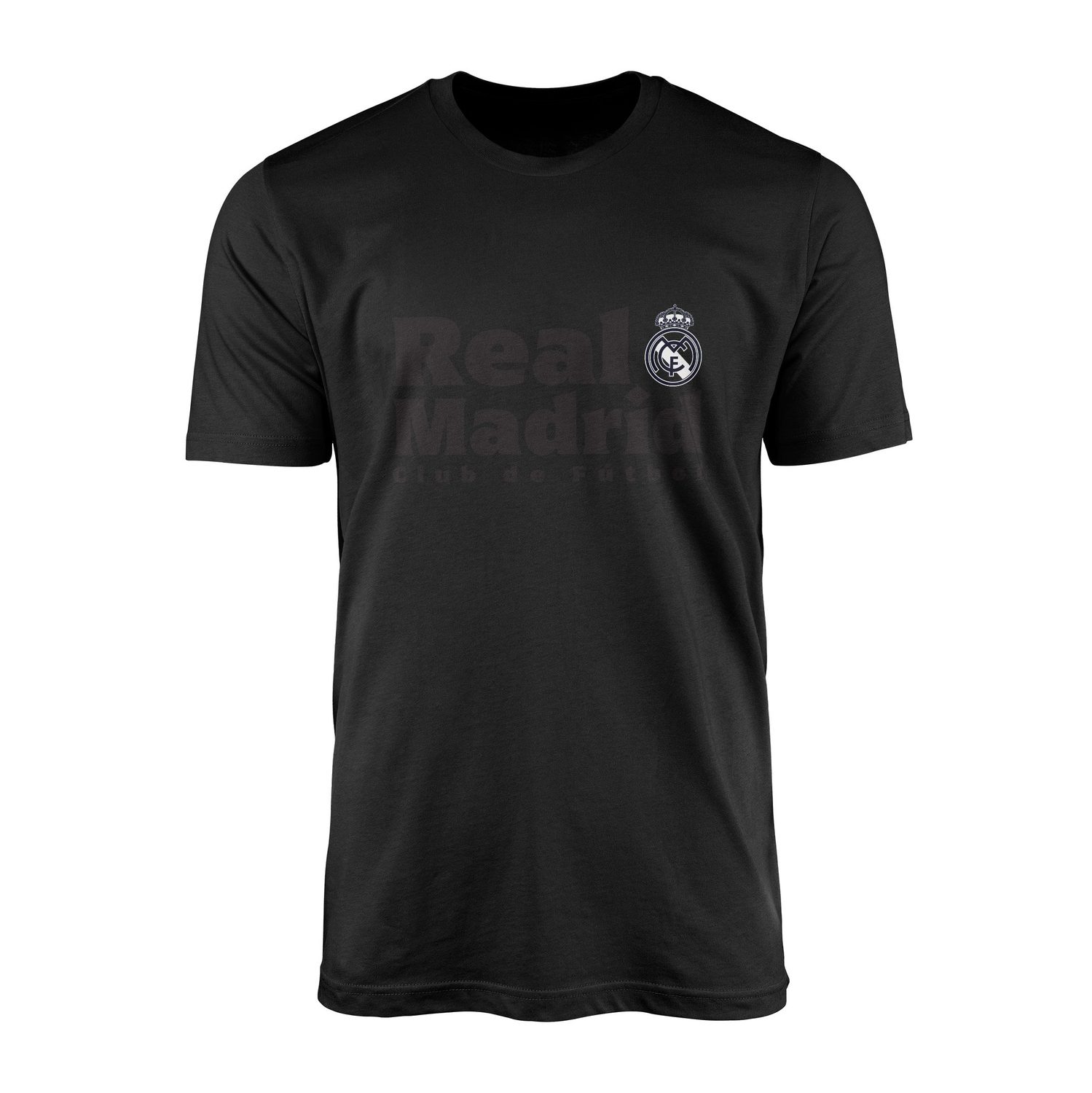 Real Madrid Club de Futbol Tişört L - Siyah
