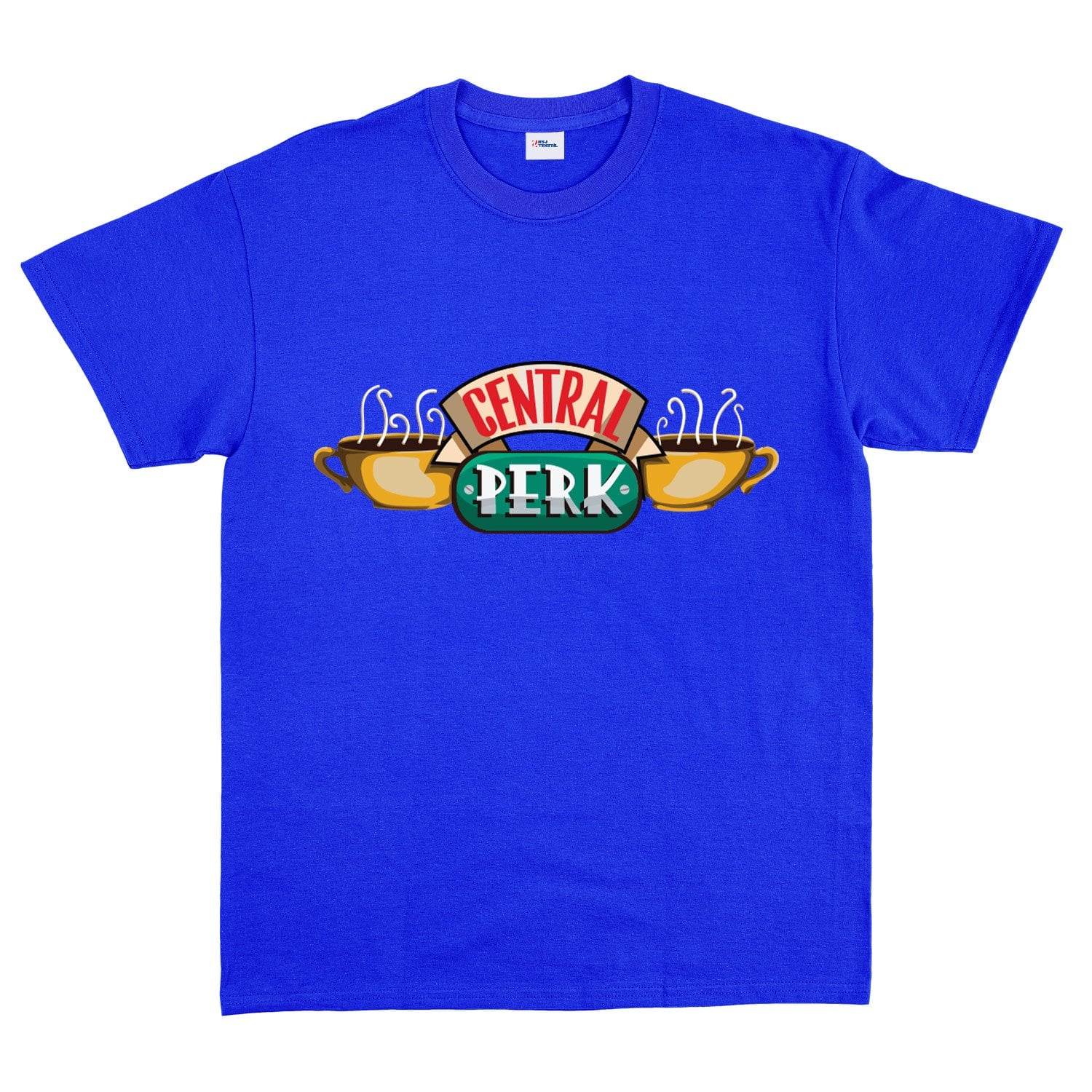 Central Perk Tişört M - Mavi