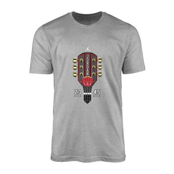 Air Jordan Guitar Tişört L - Gri