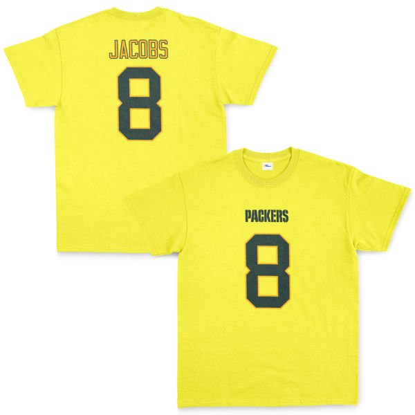 Josh Jacobs Green Bay Packers Tişört L - Sarı
