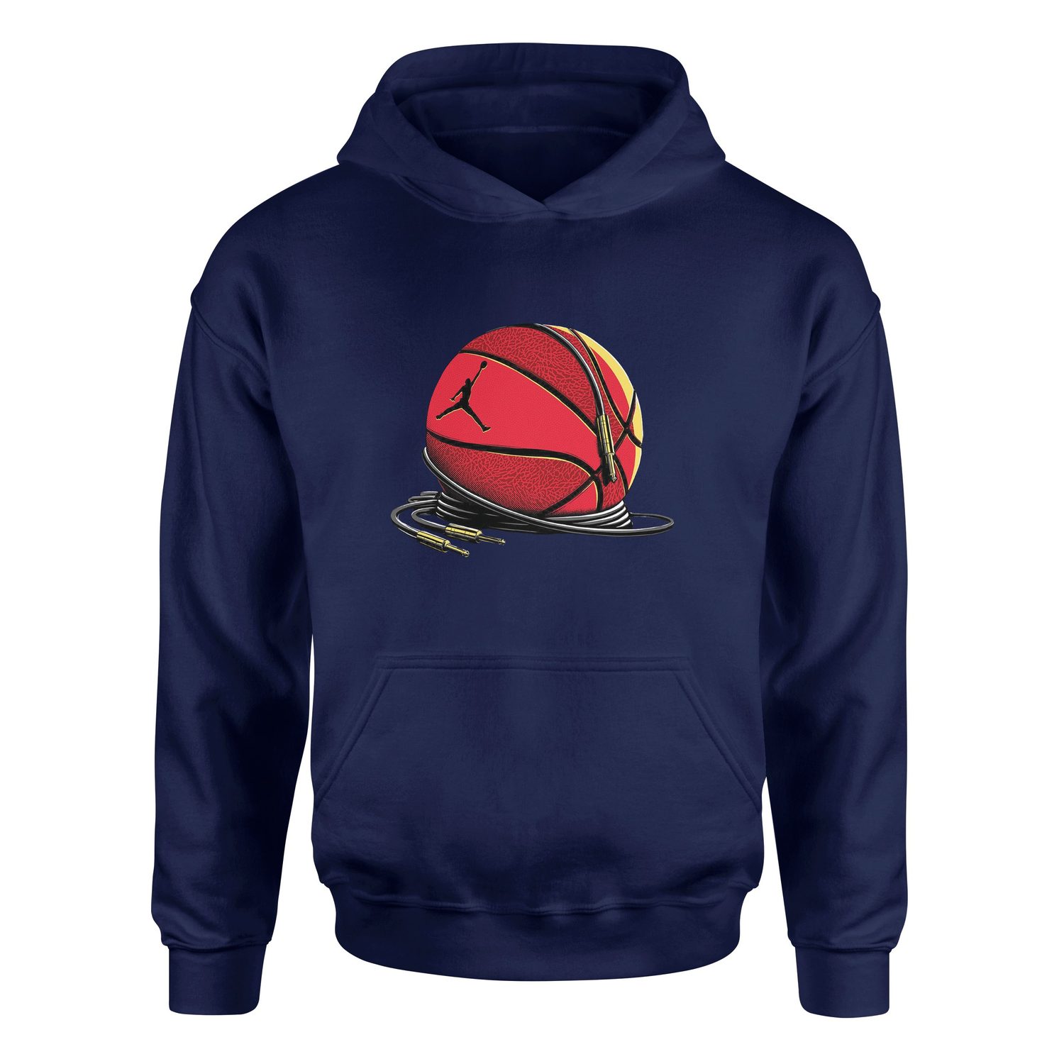 Air Jordan UNPLUGGED Hoodie S - İndigo Mavisi