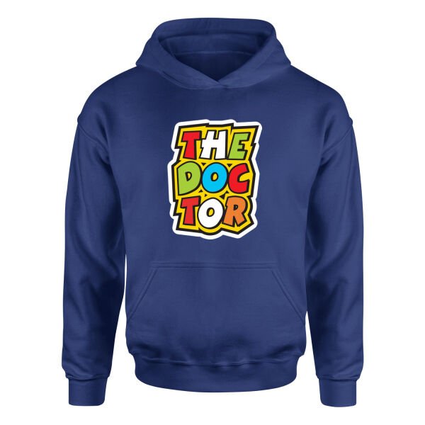 The Doc Hoodie L - İndigo Mavisi