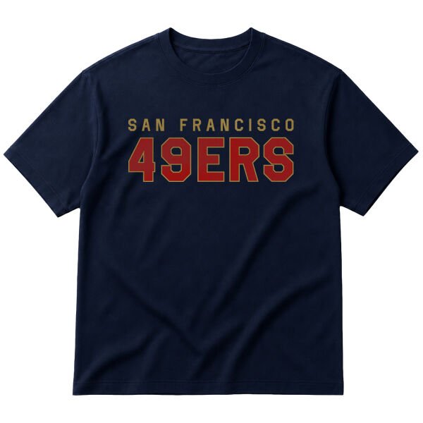San Francisco 49ERS 25 Oversize Tişört L - İndigo Mavisi