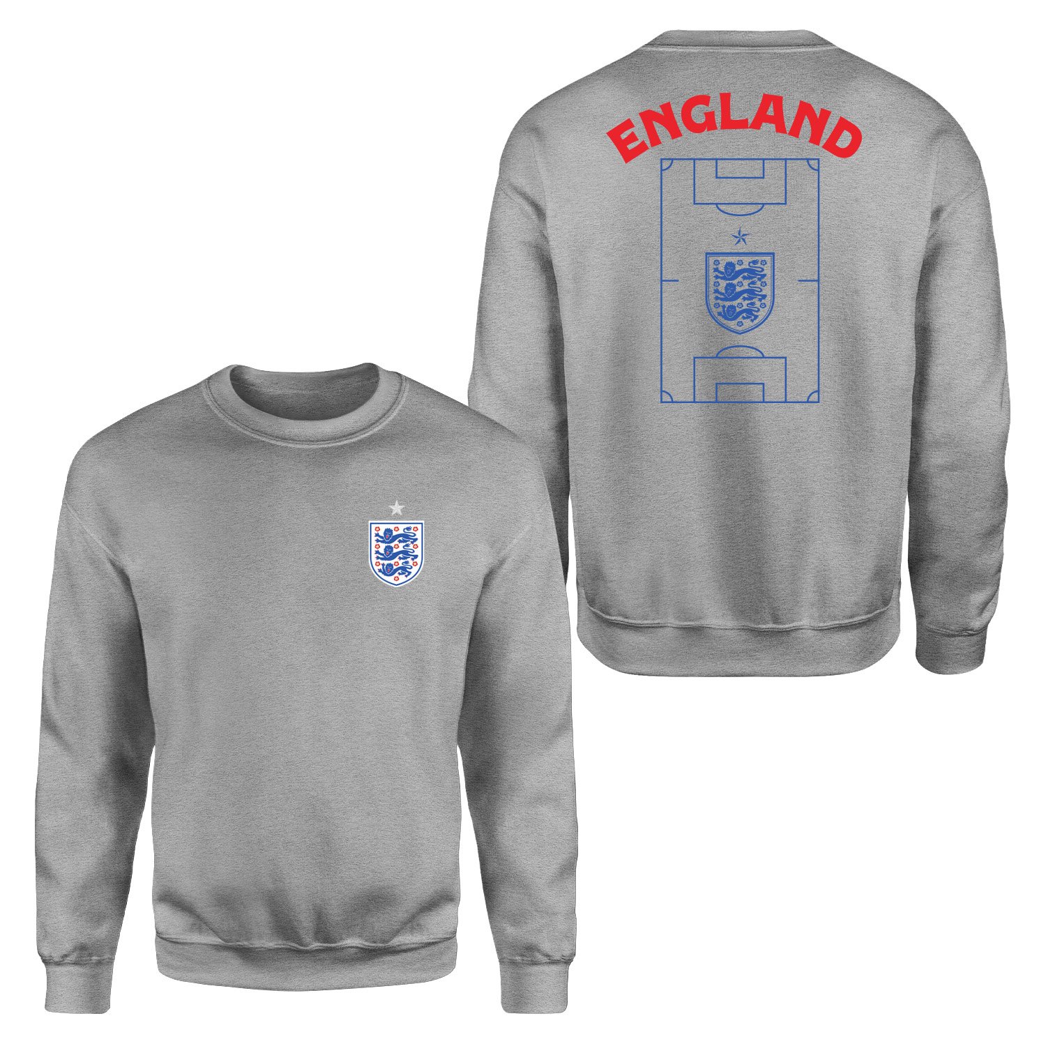 İngiltere Dünya Kupası 2026 Sweatshirt S - Gri