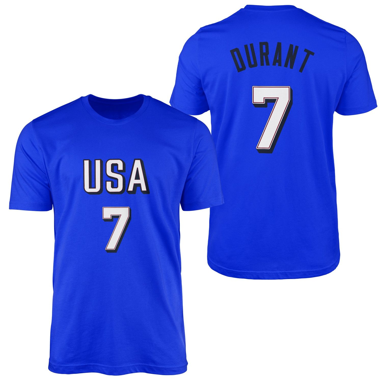 Kevin Durant Forma Tişört XXL - Mavi