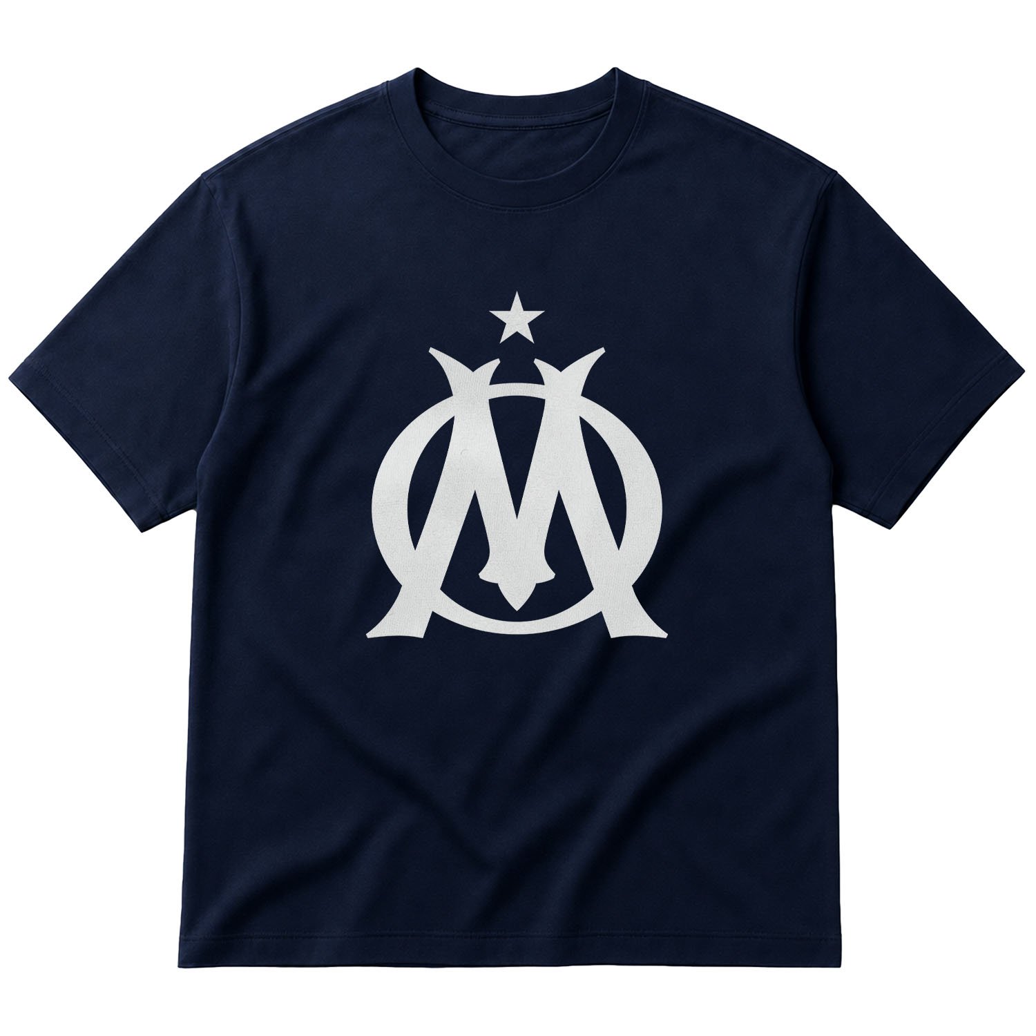 Olympique de Marseille Vainqueur Shield Oversize Tişört