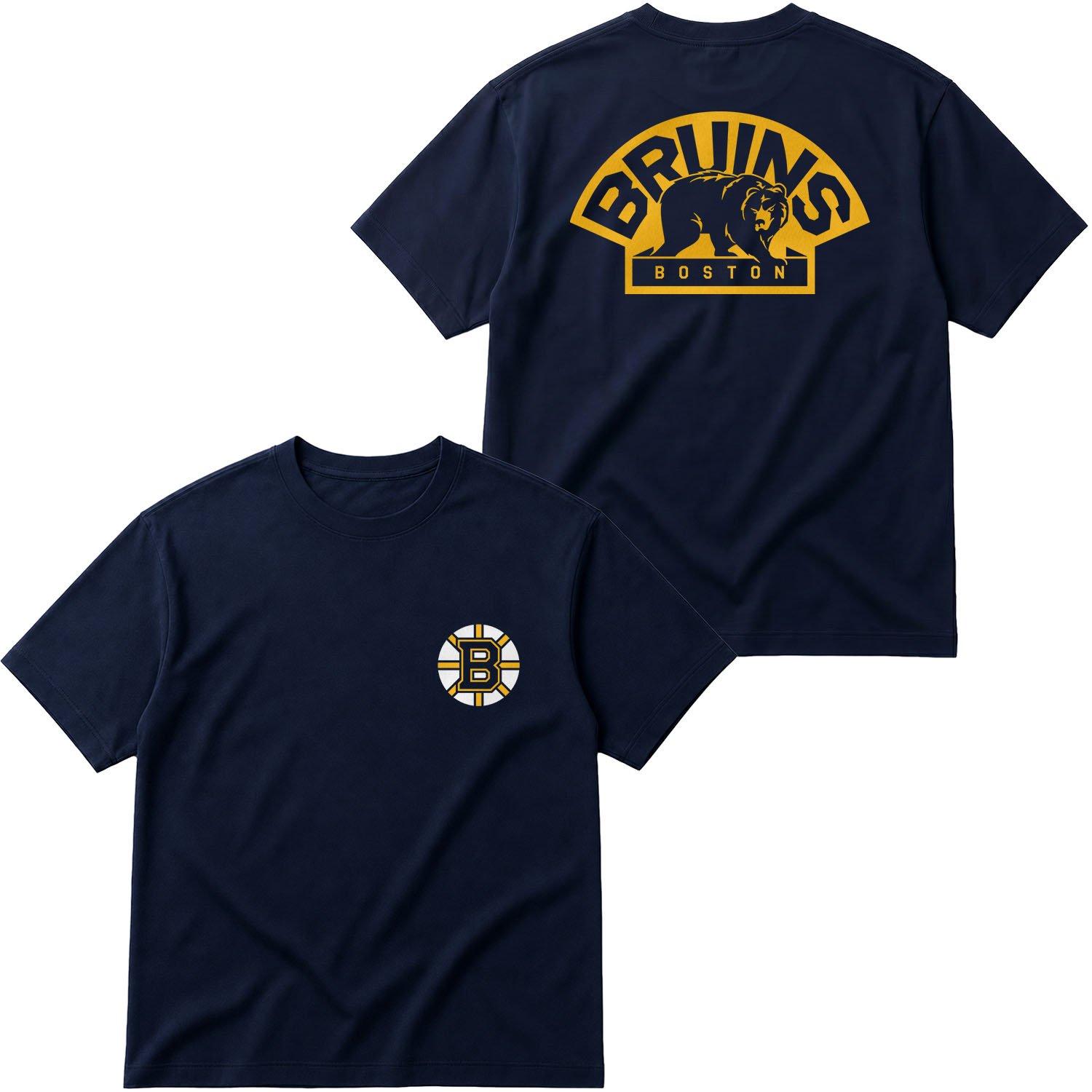 Boston Bruins Stanley Cup Edition Oversize Tişört S - İndigo Mavisi